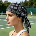 thumbnail image 2 of Lume Wear Motorcycle Head Wrap Liner Set a Stretchy Elastic Fit Skull Cap Bandana for Under Helmet. A Breathable Head Scarf for Biking Cycling and Outdoor Riding. Moisture Wicking, 2 of 9