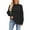 Black, variant on Sweaters for Women, Women's Fashion Casual Solid Color Round Neck Autumn and Winter New Loose Pullover Sweater Womens Sweaters Red M