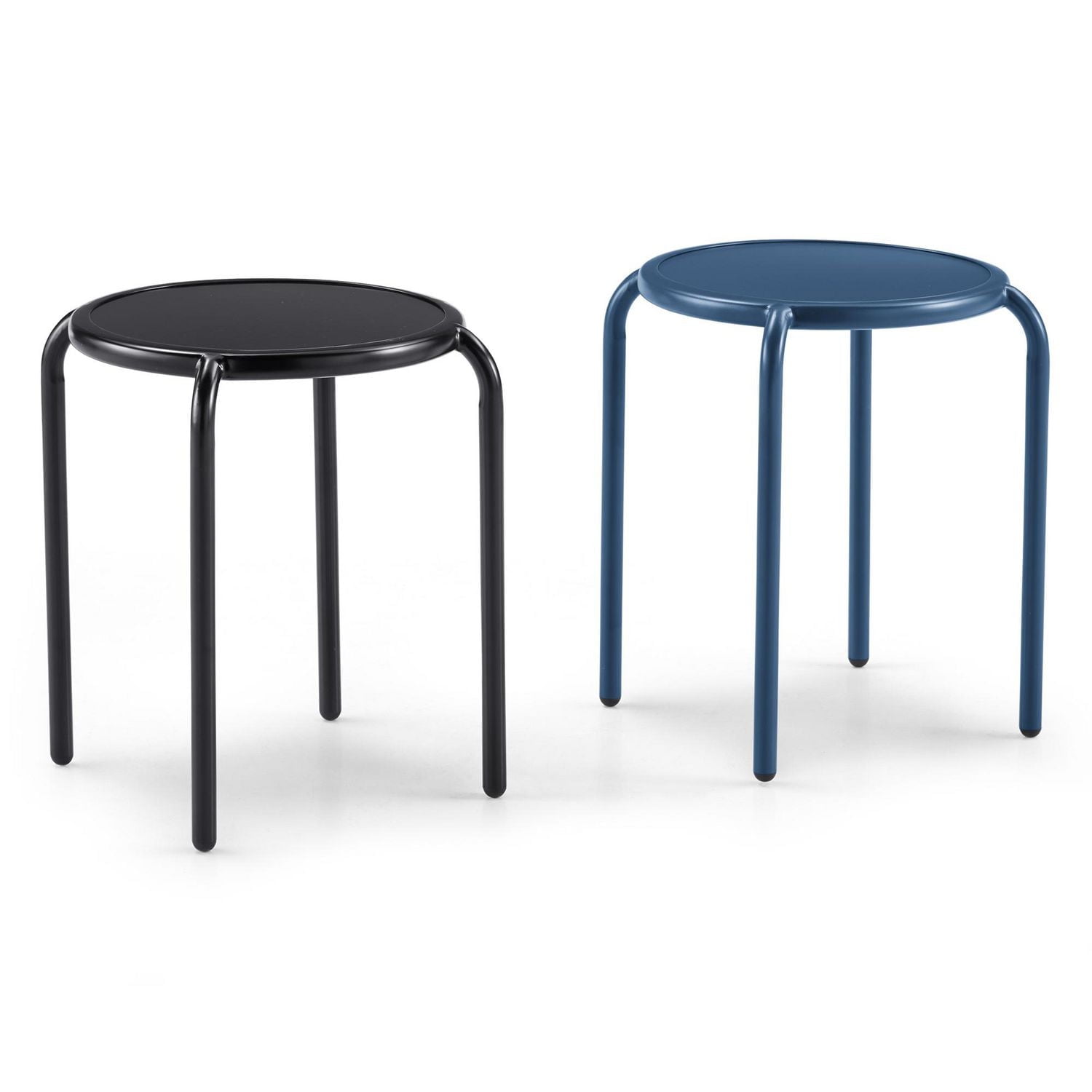 Table d’appoint empilable pour patio Mainstays - Noir