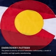 thumbnail image 5 of 3x5 Ft Colorado State Flag 100% Polyester Flags, Vivid Colors & Fade Resistant, Double Stitched Colorado CO Flags with 2 Brass Grommets 3x5 Foot, 5 of 8