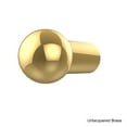 thumbnail image 3 of Allied Brass 3/4-in Cabinet Knob, Satin Nickel, 3 of 5