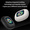 thumbnail image 2 of True Wireless Open Ear Bluetooth Earbuds, Waterproof Touch Screen Display Bluetooth 5.4mm Driver Ergonomic Non Insert Design, Intelligent Touch Screen Open Bluetooth Earphones for Running Fitness, 2 of 7