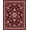 Maroon, Pattern 4, variant on ODIKA 4' x 6' Machine Washable Non-Slip Area Rug, Middle Eastern Medallion High Traffic Rug, Blue, 329195
