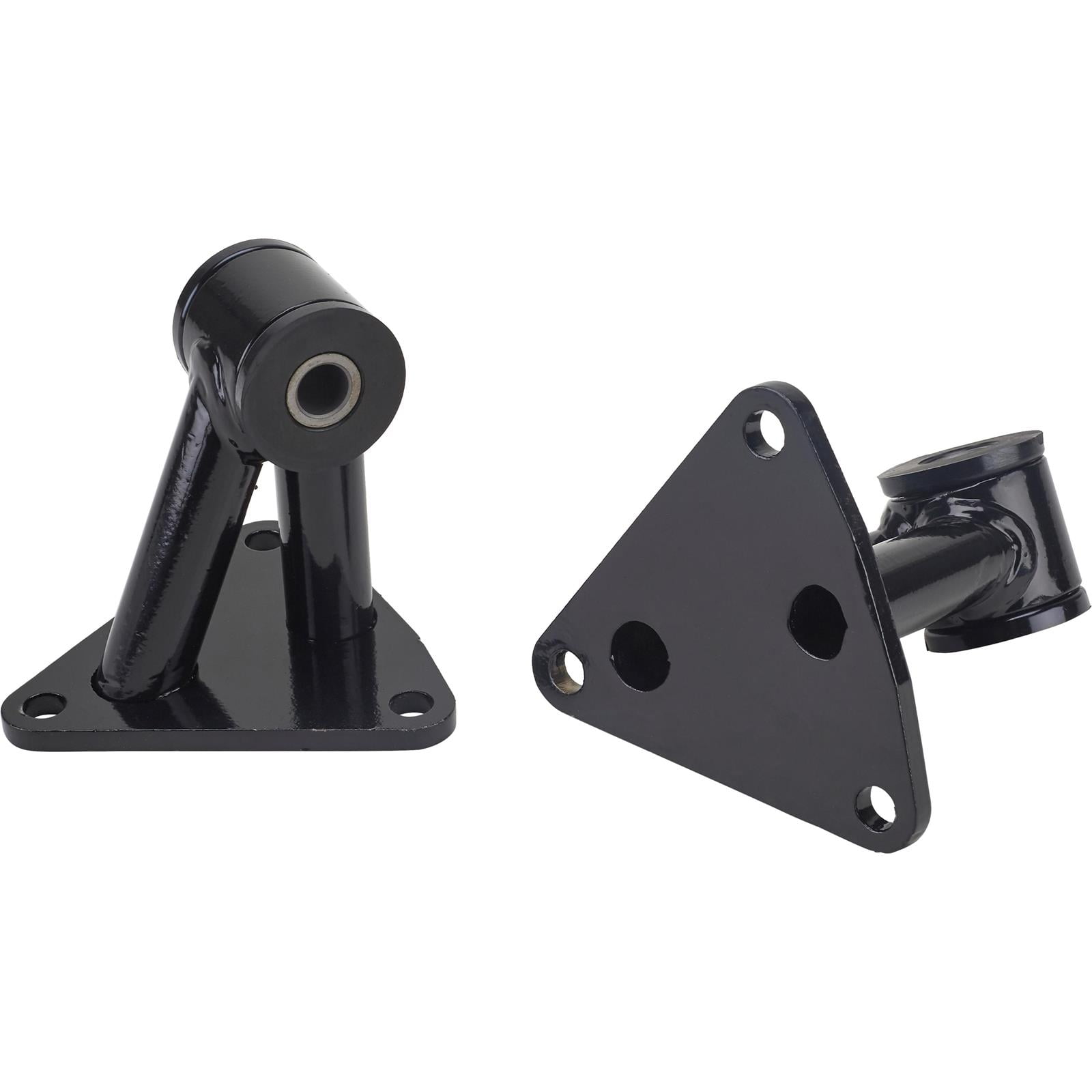 SBC/BBC Chevy V8 Engine Weld-In Motor Mount Kit, Black