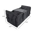 thumbnail image 2 of Bolsa de almacenamiento para maletero de coche, organizador de bebidas, bolsa aislante para alimentos, contenedor, accesorios interiores para automóviles (negro) kaili Sencillez, 2 of 2