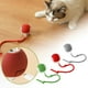 thumbnail image 4 of Pelota interactiva para gatos con control remoto, juguete automático con cola de plumas, rompecabezas eléctrico para perseguir y cazar., 4 of 4