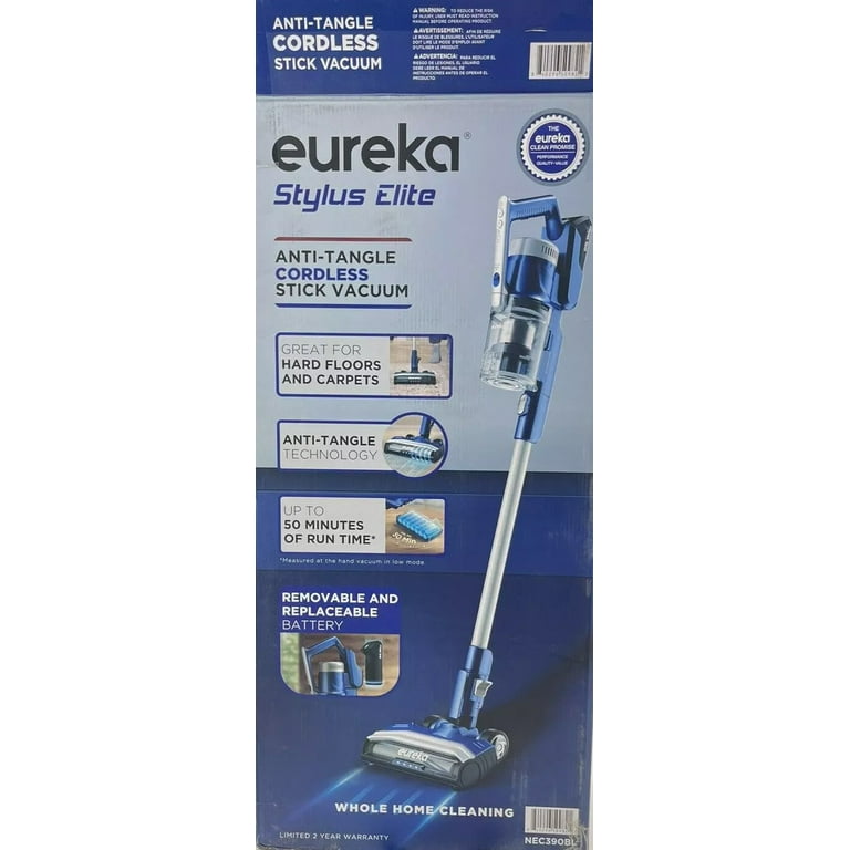 Eureka Stylus Elite Cordless Stick Vacuum NEC390BL - Walmart.com