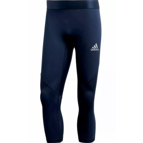 Adidas Men's Alphaskin Sport 3/4 Tights - Collegiate Navy