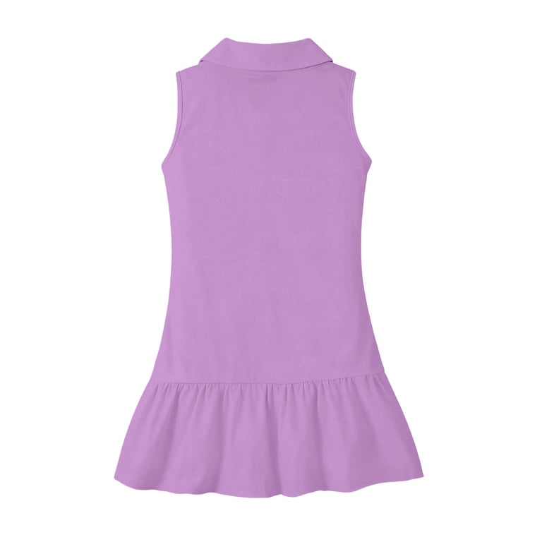 light purple tennis dress Women's Adjustable Purple Tennis Dress With Shorts Golf Dress