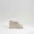 thumbnail image 2 of Casper Sleep Percale Sheet Set, Queen, Oatmilk, 2 of 6