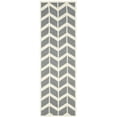 thumbnail image 2 of SAFAVIEH Cambridge Austyn Geometric Wool Runner Rug, Dark Gray/Ivory, 2'6" x 8', 2 of 7