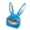 Blue, variant on Petitebelle Bunny Ear Headband Costume Hat (Brown, One Size)