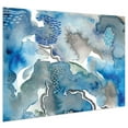 thumbnail image 4 of Empire Art Direct Subtle Blues II Frameless Free Floating Tempered Glass Panel Graphic Wall Art, 32" x 48" x 0.2", Ready to Hang, 4 of 9