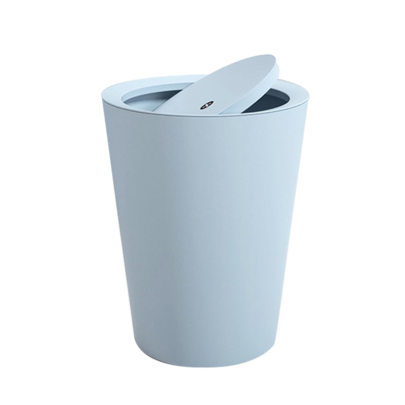 Trash Can with Swingtop Lid 360 Degree Flip 9L Bathroom Kitchen Home
