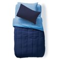 thumbnail image 6 of Dawn 7-Piece College Dorm Bedding Bundle in Blue and Navy, Twin XL Comforter Set, Sheets, Pad, Pillow & Blanket, Classic Blue Solids, 6 of 6