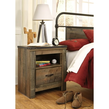 Signature Design by Ashley Trinell Rustic Night (Best Selling Rustic Furniture)