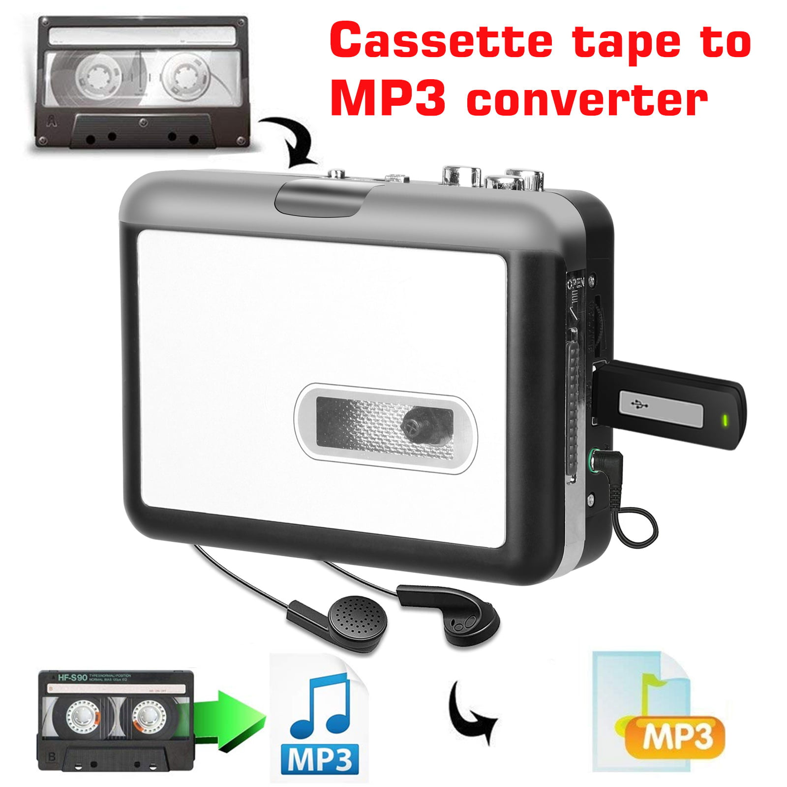 usb cassette to mp3 converter