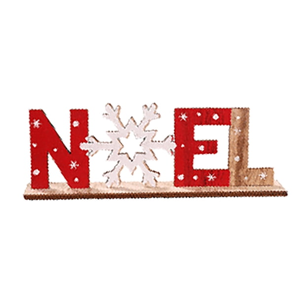 Ganfancp Árbol de Navidad de Madera Redondo Colgante de Color de Madera Del Coche Adornos de Navidad Rebajas Flash Deals 1 Adorno