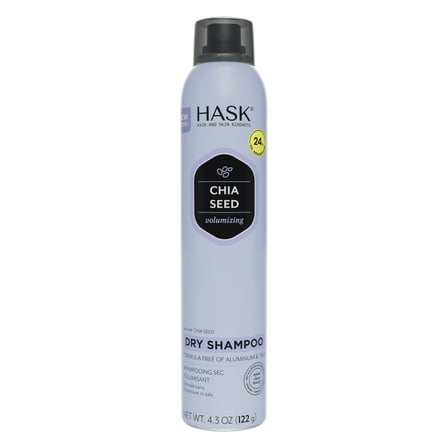 HASK Volumizing Aluminum-Free Dry Shampoo with Chia Seed, Net WT 4.3oz
