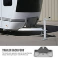 thumbnail image 4 of Stabilizing Jack Pads Trailer Jack Foot Bracket Silver 1 Set, 4 of 5
