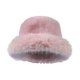thumbnail image 3 of Sombrero de pescador de invierno, moderno sombrero cosaco, sombrero ruso para viajar, caminar en climas fríos. rosa, 3 of 9