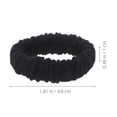 thumbnail image 2 of FUTUREORYY 10Ud Ligas Para Negro Estilo Ponytail Accesorios Reutilizables Y Resistentes, 2 of 8
