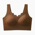 thumbnail image 2 of REORIAFEE Push up Bras for Women Pull on Wide Strap Bra Full Coverage Comfortable Padded Bras with Full Back M-2XL, 2 of 8