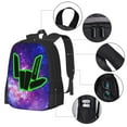 thumbnail image 4 of Share The Love Backpack, Anime Travel Laptop Backpack, Casual Daypack For College School, Back To School Gift For Men & Women,Unisex Computer Bag Fits 15 Inch Notebook, 4 of 9