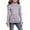 Gray, variant on Girls Fall Winter Sweaters Classic Mock Neck Ribbed Knit Tops Casual Long Sleeve Pullover T Shirts Essential Warm Base Layer for Daily Outdoor Play School Wear