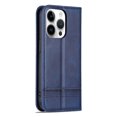 thumbnail image 3 of Allytech Wallet Case for Apple iPhone 15 Pro, iPhone 15 Pro Cover, Vintage PU Leather Business Type Cards Holder Stand Shockproof Protective Phone Case Cover for Apple iPhone 15 Pro -Blue, 3 of 11