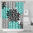 thumbnail image 2 of Waterproof Boho Style Vintage Shower Curtain 72x84 Inch Boho Style Polyester Unique Shower Curtain for Bathroom Hotel Home Decor with 12 Plastic Hooks, 2 of 5