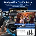 thumbnail image 5 of (Upgrade Version)CarlinKit Car TV Mate PRO, 3-in-1 HDMI Input for Fi-re TV Stick in Car, Convert Wired CarPlay to Wireless CP&Android Auto, for Factory Wired CarPlay Vehicles Only (Not for BMW/Tesla), 5 of 8