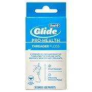 Oral-B Glide Pro-Health Dental Floss Threader, 30 Count