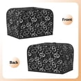 thumbnail image 3 of Yiaed Snake Print Two Slice Bread Machine Cover, Universal Size Kitchen Appliance Cover for Bread Machine,Bread Machine Cover, 3 of 7