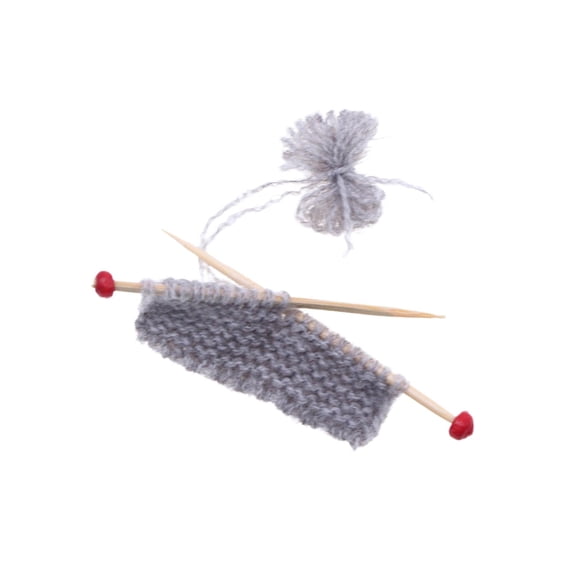 HILABEE Mini Portable Scene Props Play Game Wooden Inspire Imagination Vivid Educational grey