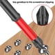 thumbnail image 4 of Brocas Largas Antideslizantes Magnéticas PH, Juego De Puntas De Destornillador Magnético PH De Alta Dureza Con Vástago Hexagonal De 1/4 Para Destornilladores Eléctricos, 4 of 7