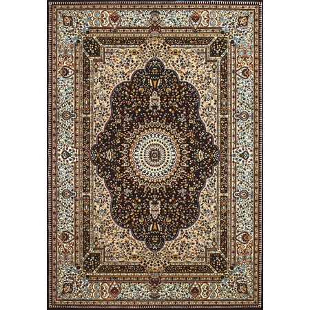United Weavers Antiquities Heriz Dark Brown Runner Rug 2 3 X7 United Weavers Antiquities Heriz Dark Brown Runner Rug 2 3 X7