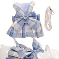 thumbnail image 1 of Rabbit Bow Harness Bunny Leash Harness Small Pet Harness Set Small Pets Traction Rope, 1 of 8