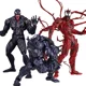 thumbnail image 2 of INCREÍBLE YAMAGUCHI Venom Carnage Spider Man leyendas Figura de acción Estatua de cara articulada móvil Modelo Muñeca Coleccionable para niños para juguete, 2 of 5