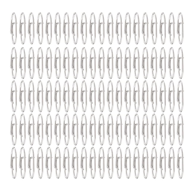 Conector de clips de pesa, fácil de transporte volumen Pequeño Volumen Clips de Pesca de Diseño Únicos para aficiones para jugador para productos al aire libre