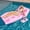 Pink, variant on Joyfy Inflatable Pool Floats for Adults Pool Lounge Chair with Detachable Cup Holder, Heavy Duty Lounger Floating Chair Floaties Raft Water Floaty Blow Up Recliner Lake Tanning Float
