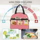 thumbnail image 4 of Fotbe Cute Cat Bolsa de Almuerzo con Estampado, Lonchera Aislada, Contenedores de Comida Reutilizables Tipo Cooler a Prueba de Fugas, 4 of 7