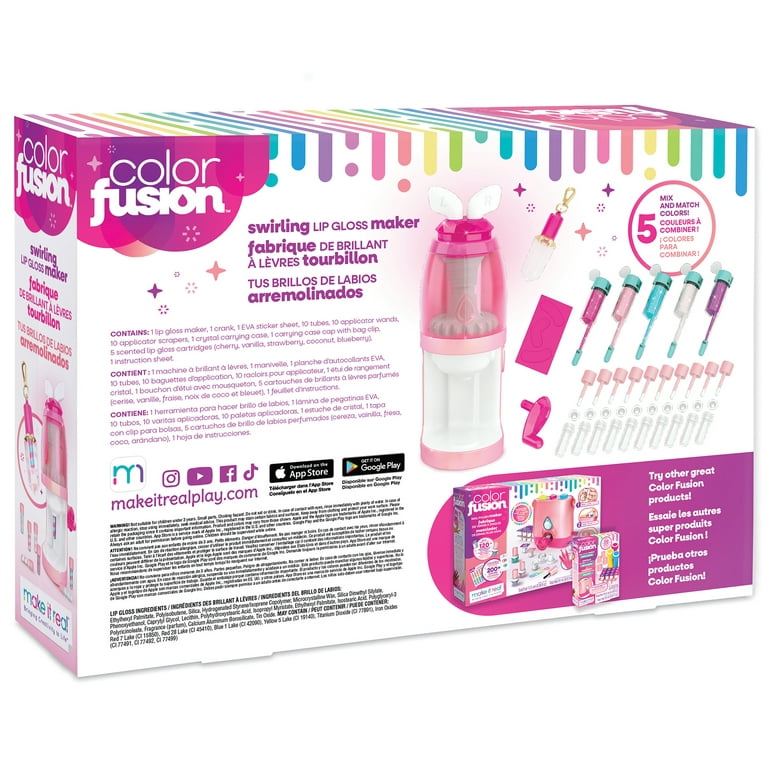 Make It Real: Color Fusion: Swirling Lip Gloss Maker DIY Kit