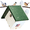 White and Green, variant on JCs Wildlife Recycled Poly Lumber Window-Mount Wren House (Red)