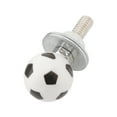 thumbnail image 4 of 2x Motorcycle Bike Plastic Soccer License Plate Bolt On Screw On Frame Nut, 4 of 8
