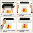 thumbnail image 6 of Commercial Vacuum Sealer Machine Seal a Meal Food Saver System With Free Bags, 6 of 13