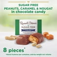 thumbnail image 4 of RUSSELL STOVER Sugar Free Peanut, Caramel & Nougat Chocolate Candy, 4.7 oz. bag, 4 of 9