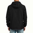 thumbnail image 6 of Men's Jackets Hooded Zip Up Casual Lightweight Windbreaker Jacket with Pockets Spring Fall Fashion Clothes, 6 of 9