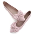 thumbnail image 1 of Zapatos de vestir de gamuza SAILING LU para mujer, color rosa claro, 1 of 7