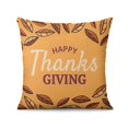 thumbnail image 3 of Happy Thanksgiving Day Maple Leaf Throw Pillow Covers Set Of 4, Linen Autumn Design Throw Pillow Covers Home Decor, 3 of 5
